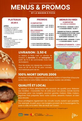 La Maison à Pizza - Juin 2026 La Maison à Pizza - Juin 2026